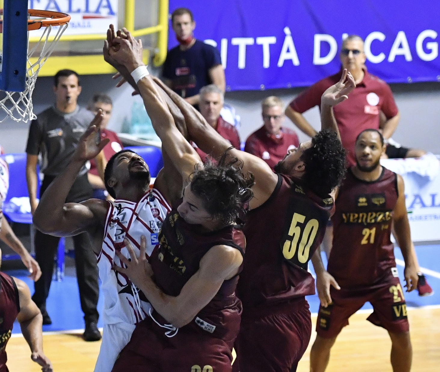 City of Cagliari Reyer vs Olympia