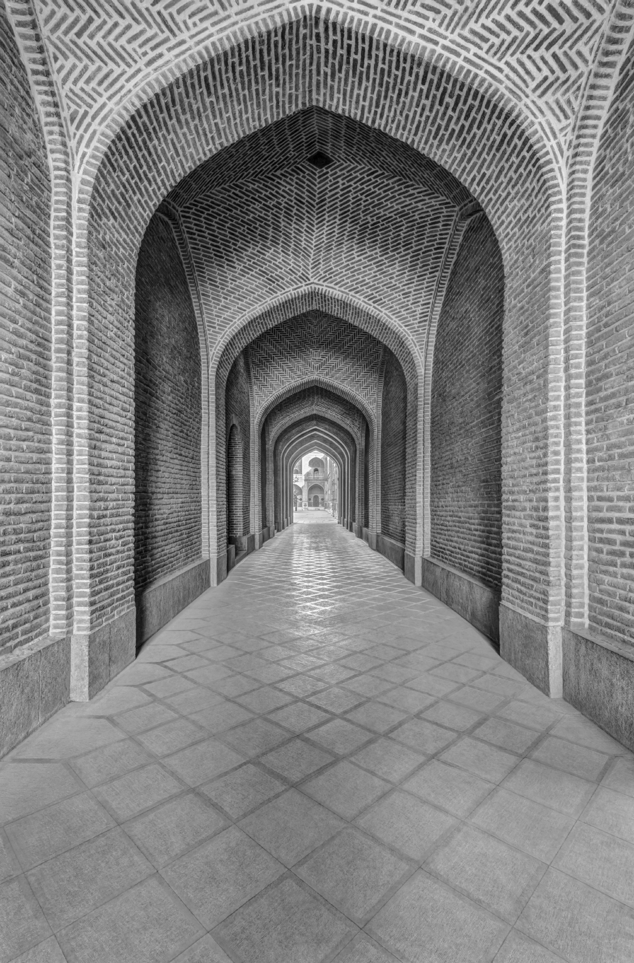 La Moschea sepahsalar - Ingresso orientale