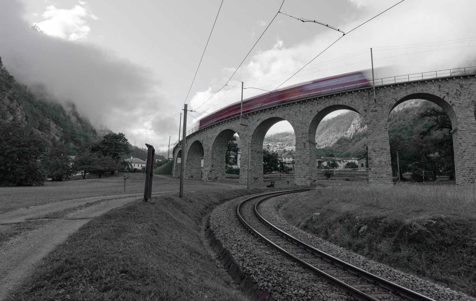 Il trenino del Bernina