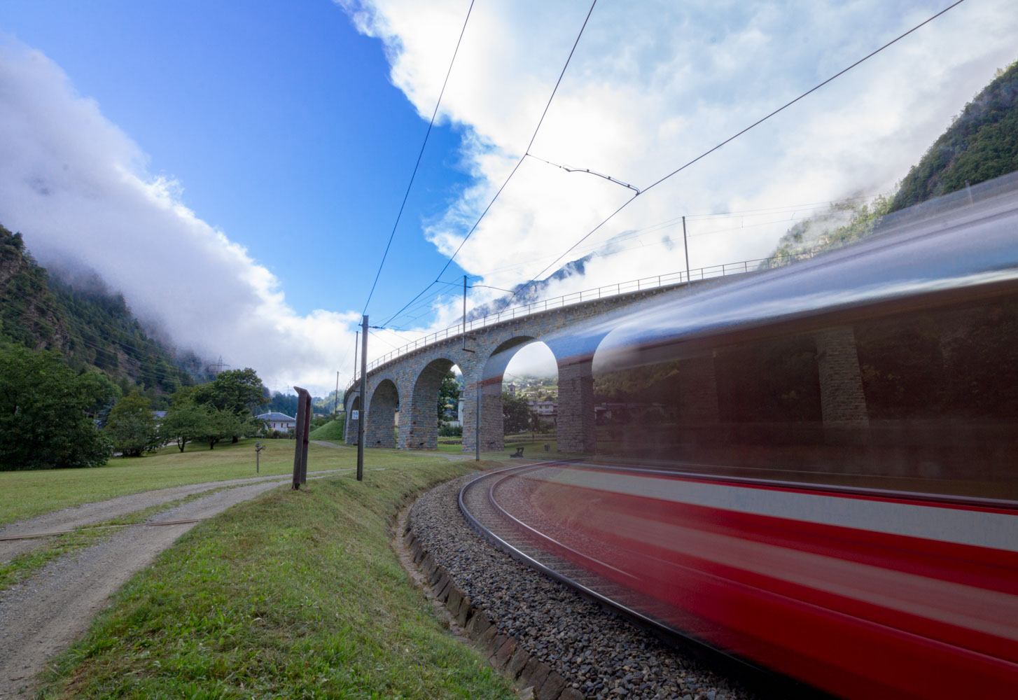 Il trenino del Bernina