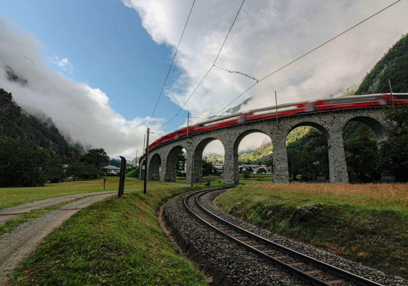 Il trenino del Bernina
