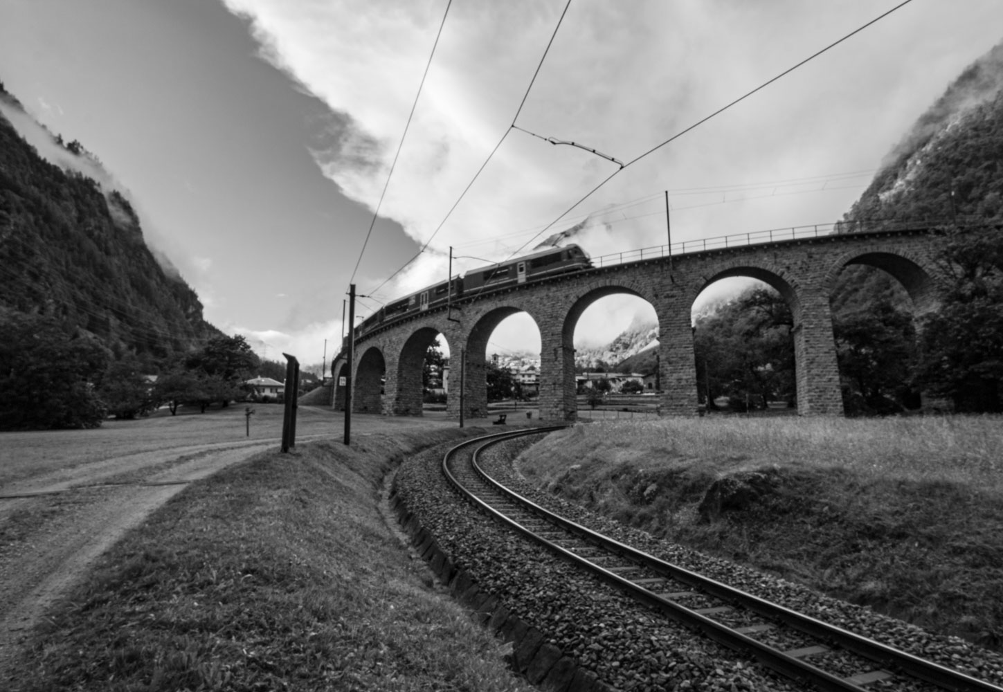 Il trenino del Bernina