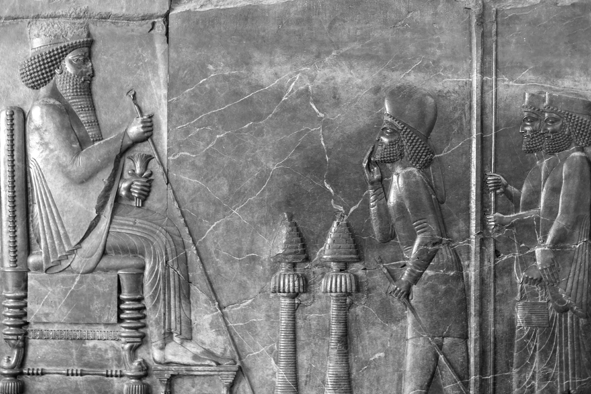 Scena del pubblico di Dario I