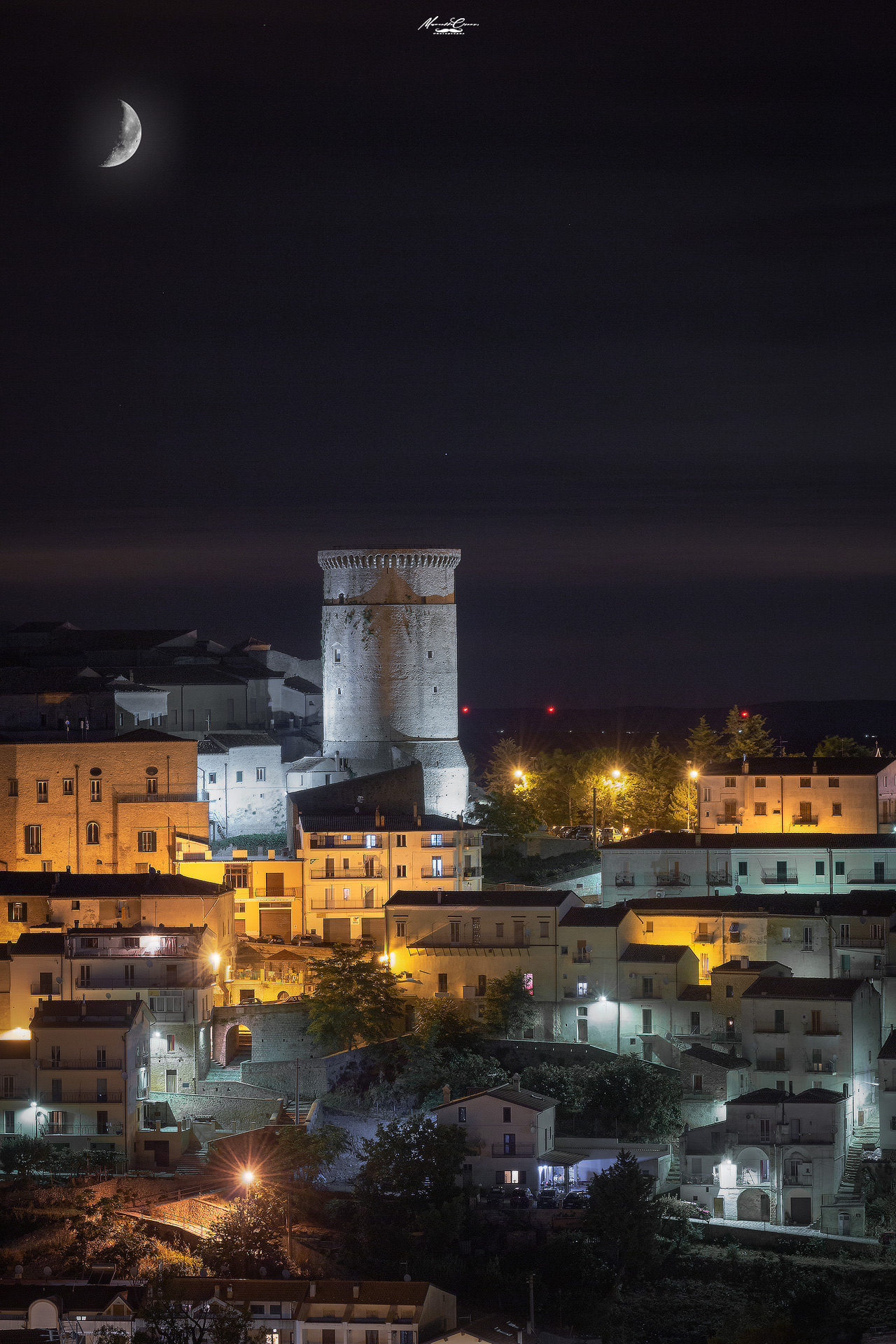 Tricarico in the night