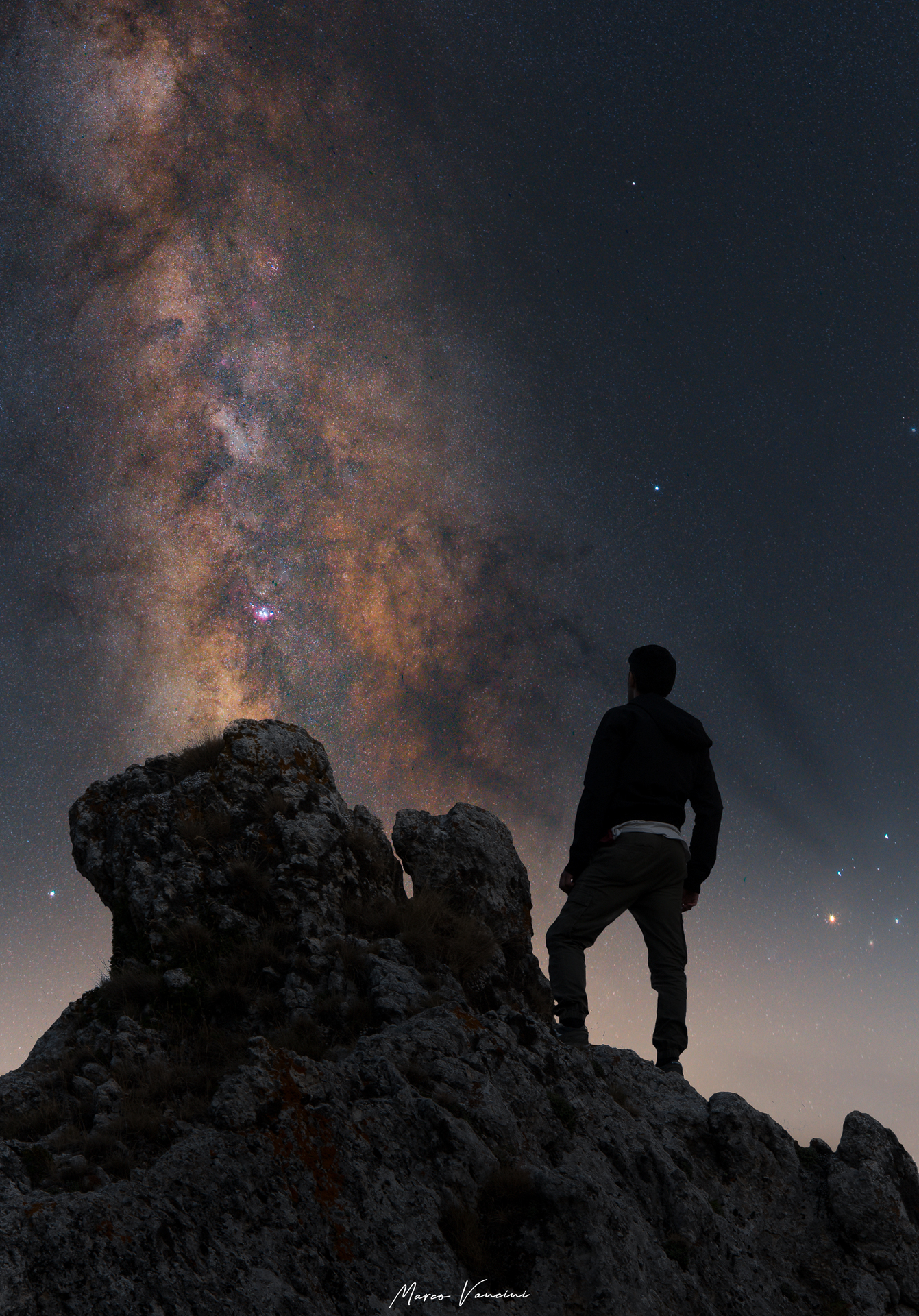 looking at the stars