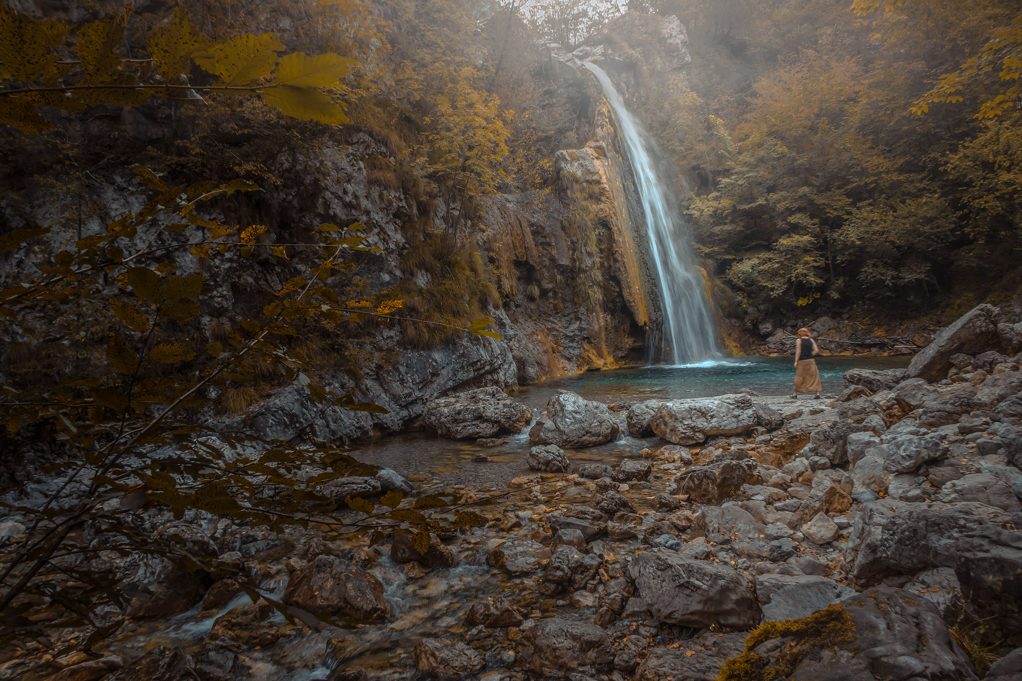 Cascata torrente Palvico