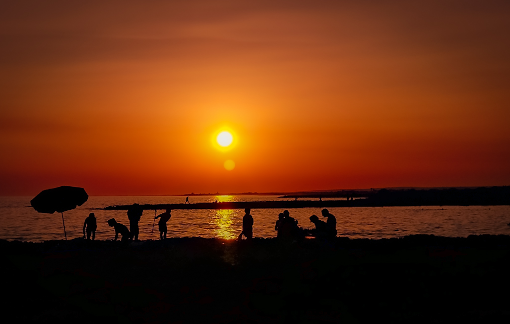 sunset salentino  di fine estate