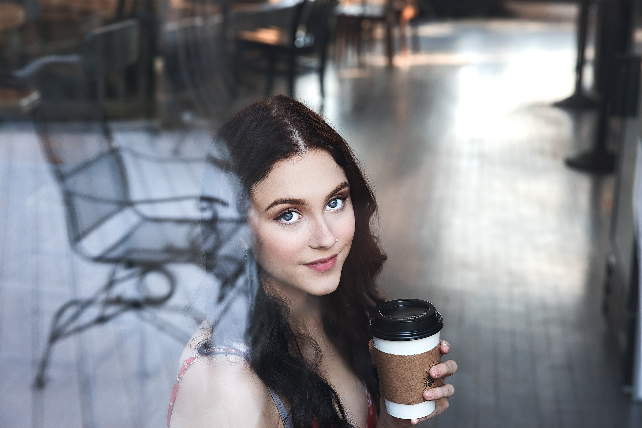 Servizio fotografico per caffè