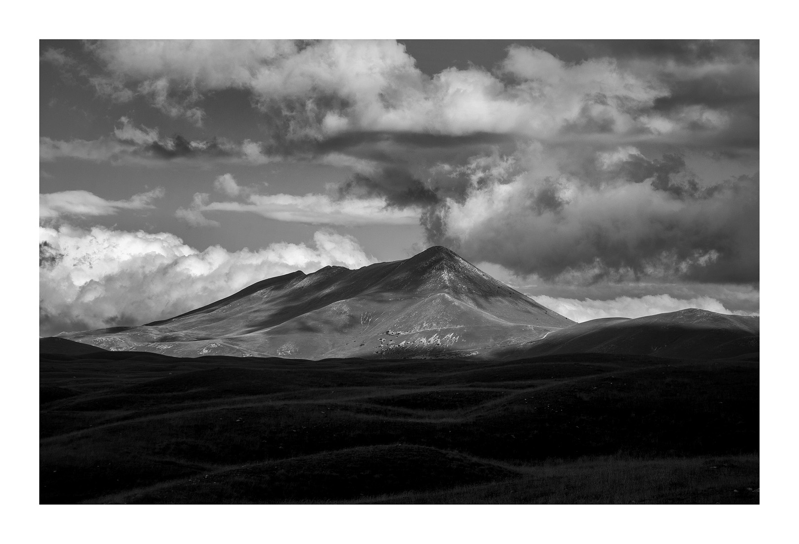 Il monte travestito da vulcano
