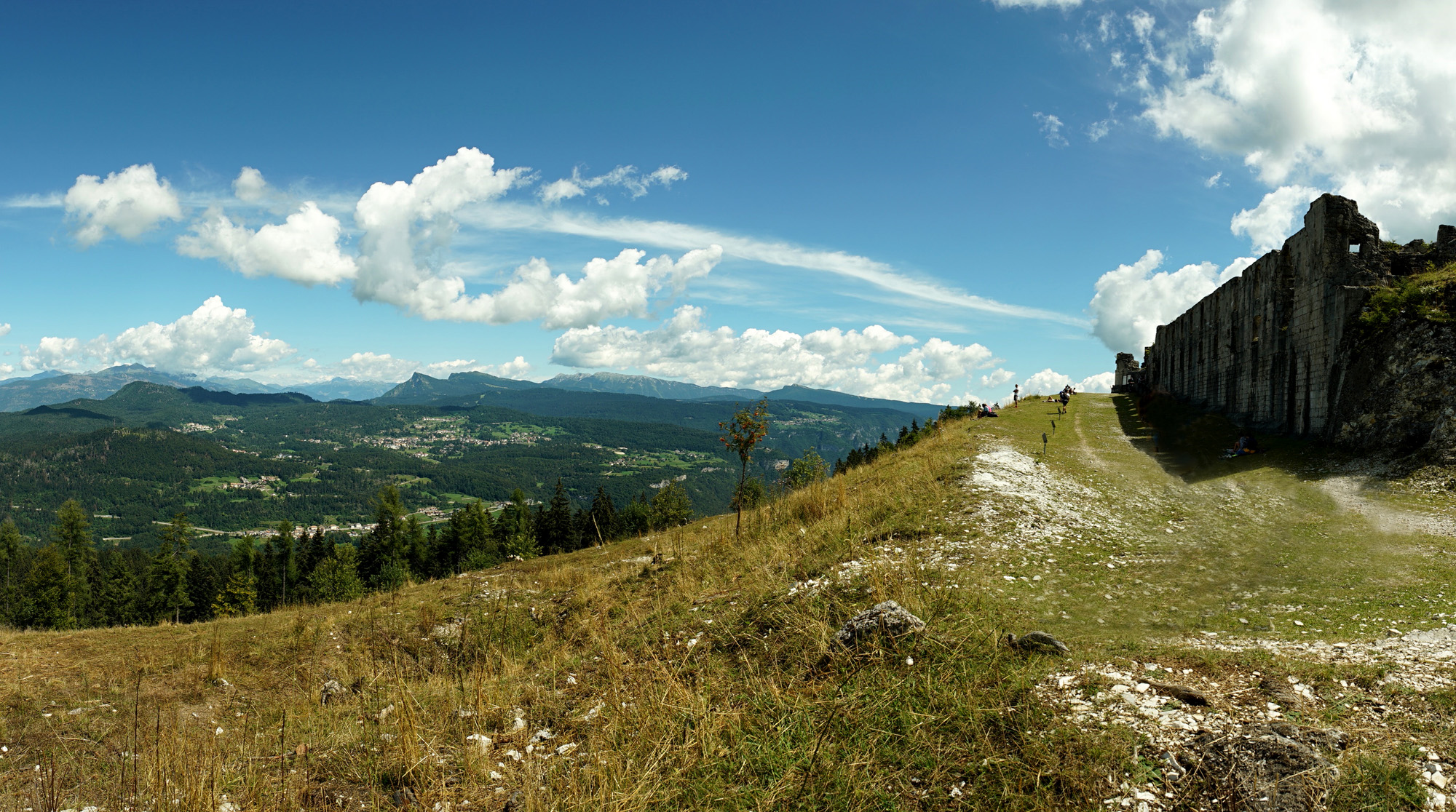 Panorama da forte Cherle