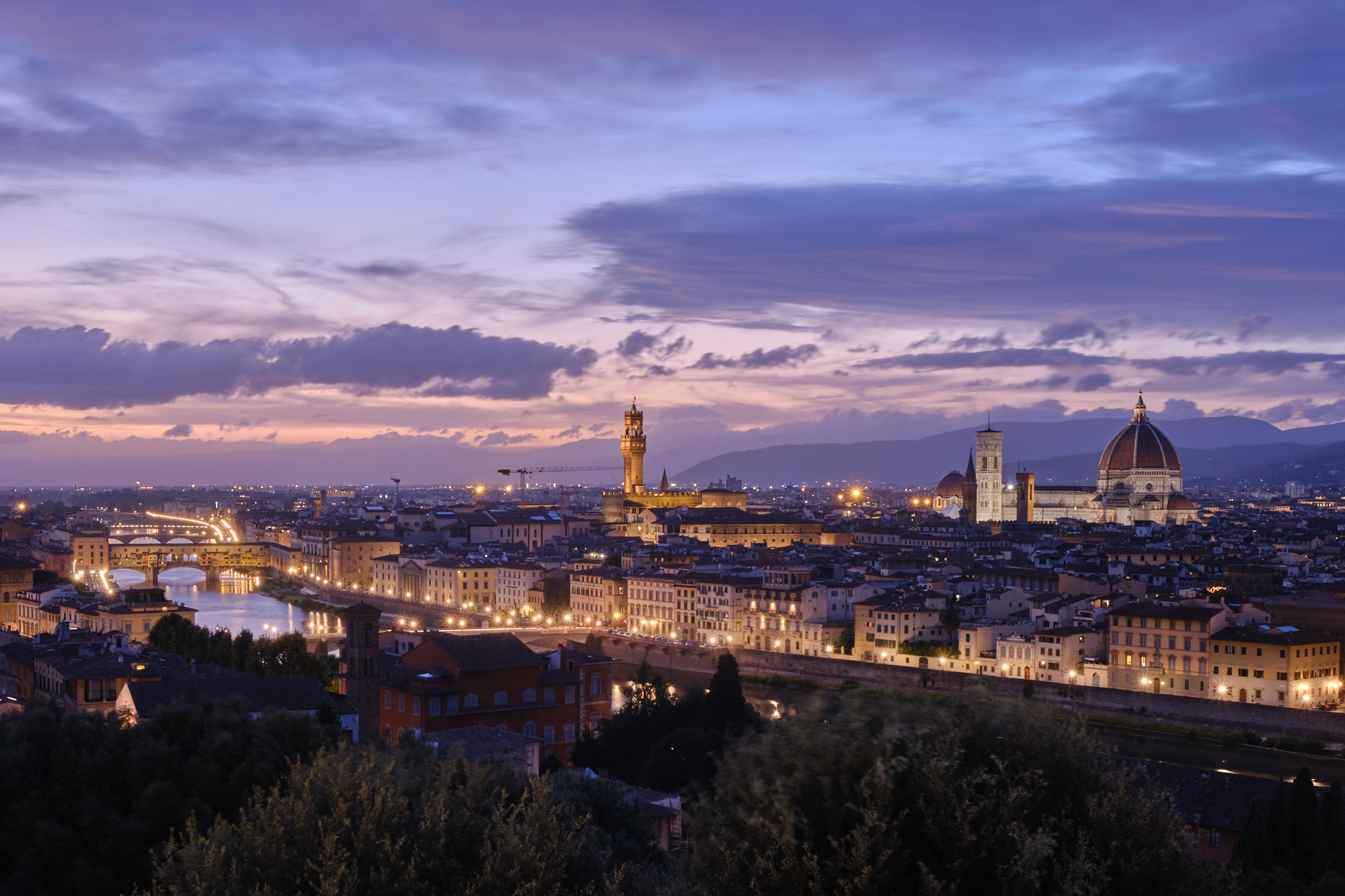 Panorama di Firenze da Piazzale Michelangelo
