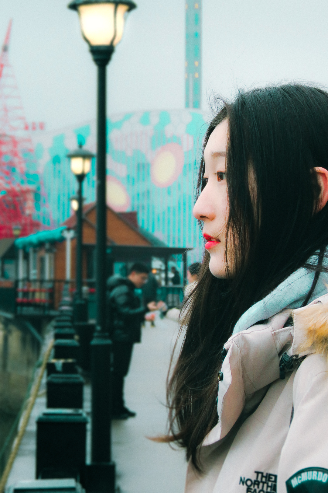 Portrait of a friend in Dalian