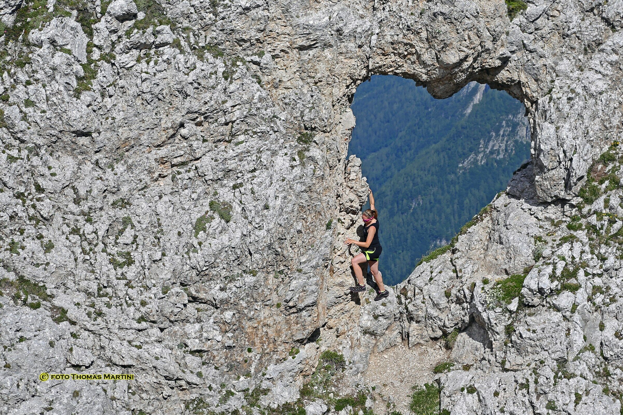 Arrampicare con...  ...il cuore