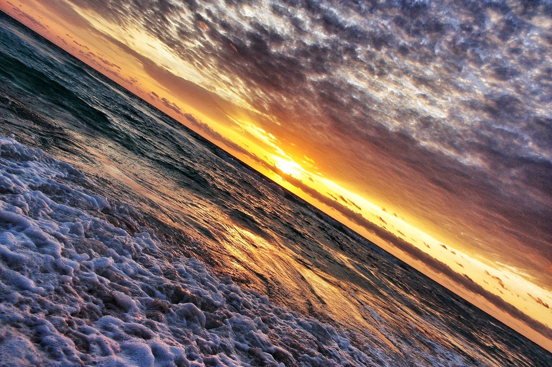 as the sky, the sea ..