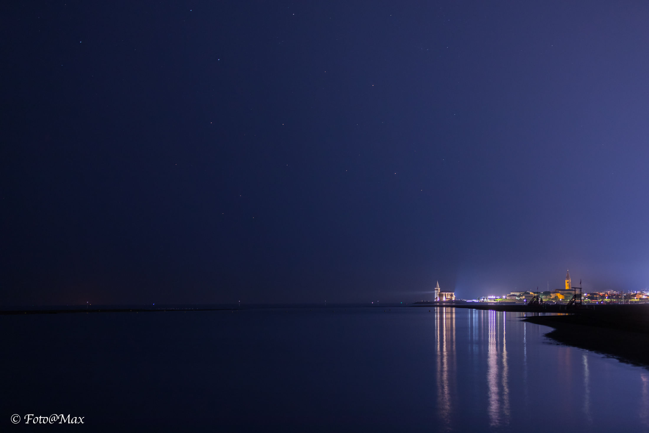 Caorle by night