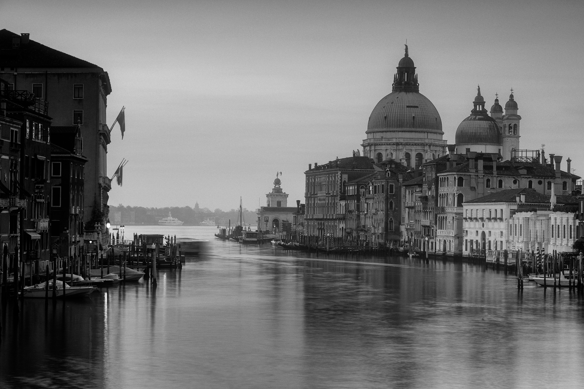 Sunrise from the academy bridge