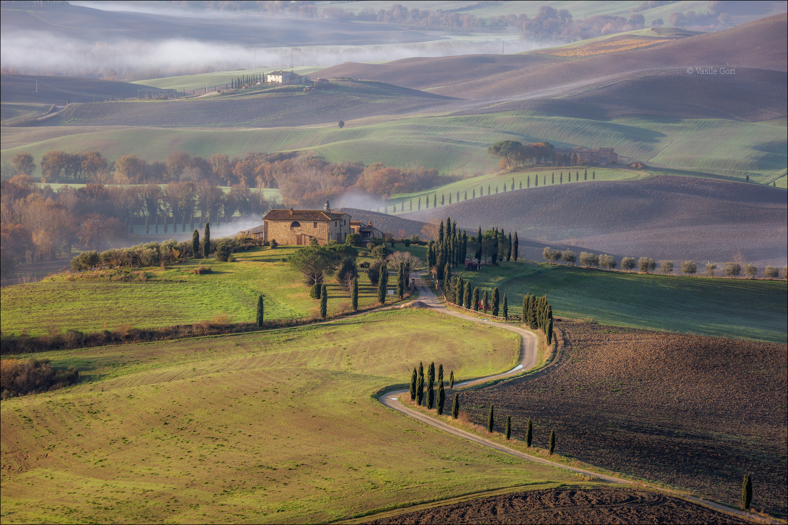 Un classico paesaggio toscano