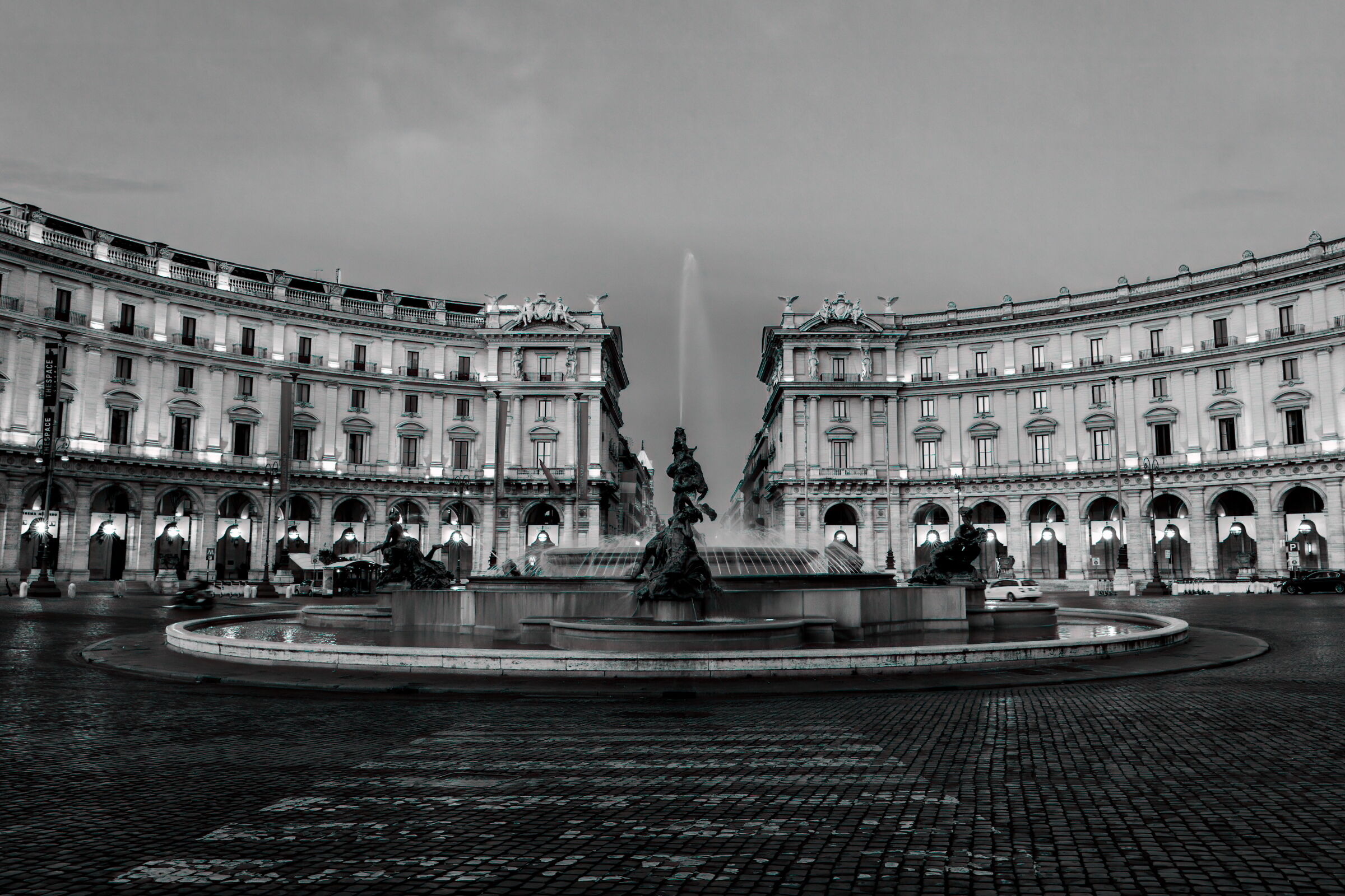 la fontana delle naiadi