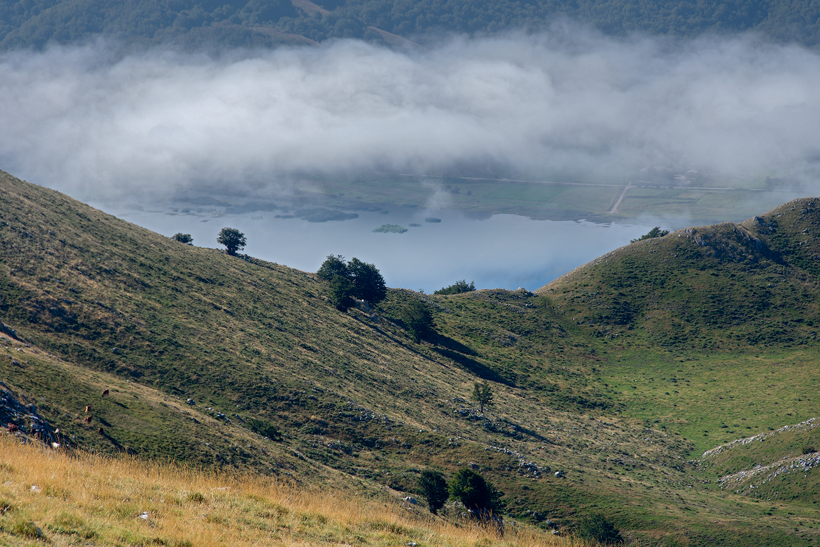 Vista dal monte Miletto (Molise/Campania)