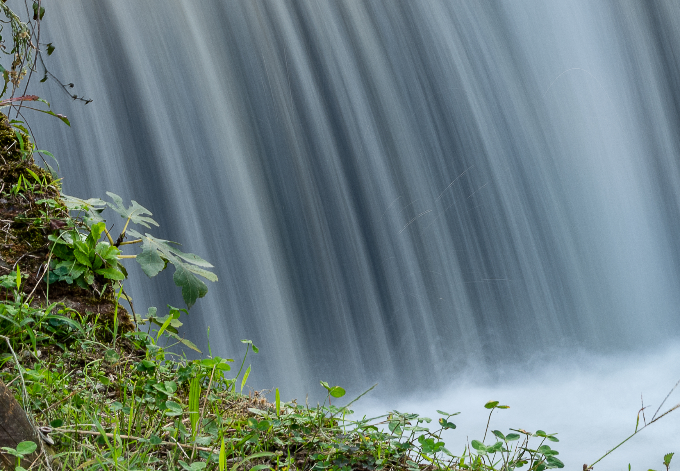 Detail of the Mora mill waterfall