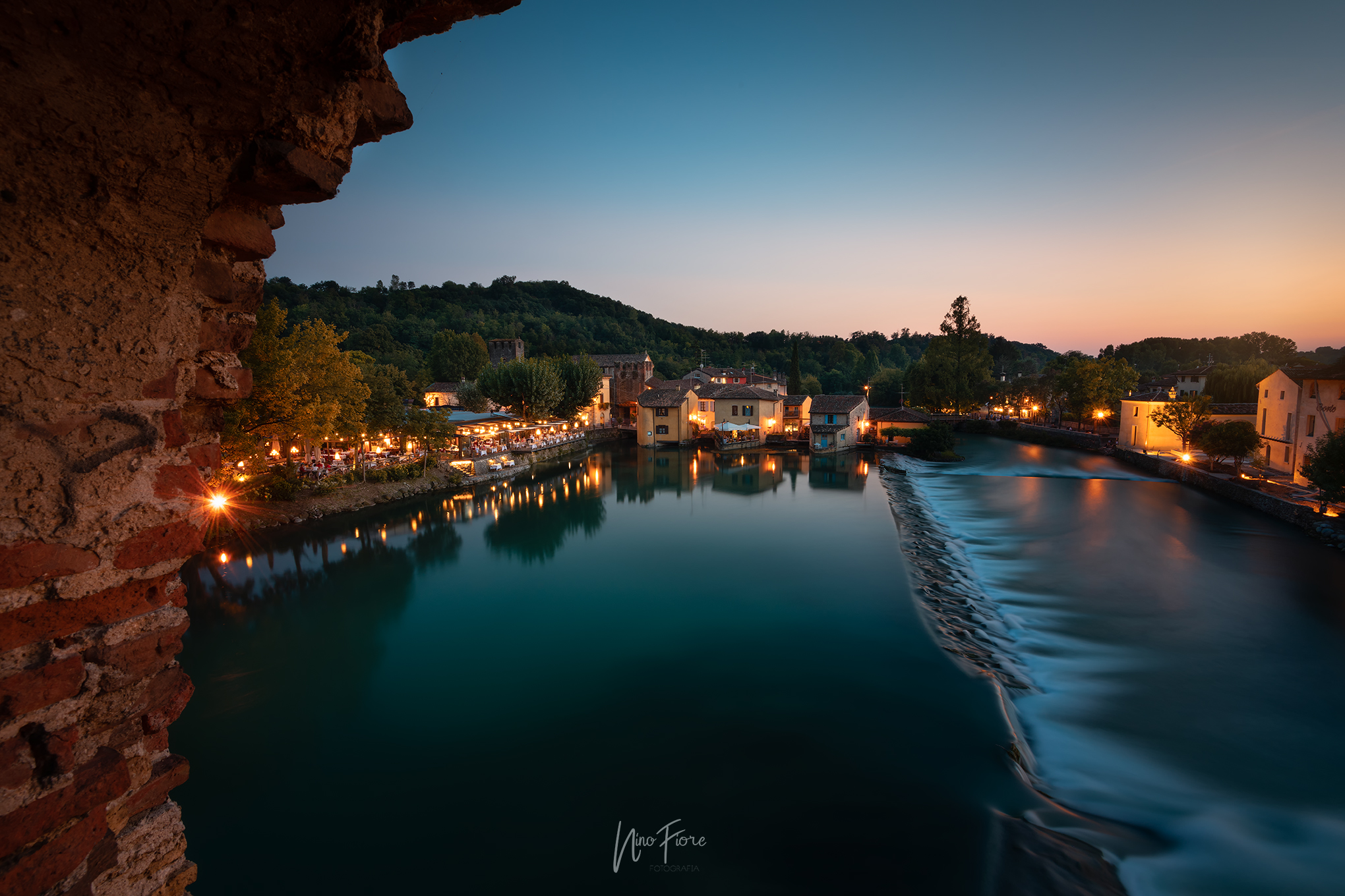 Borghetto al fin della giornata.