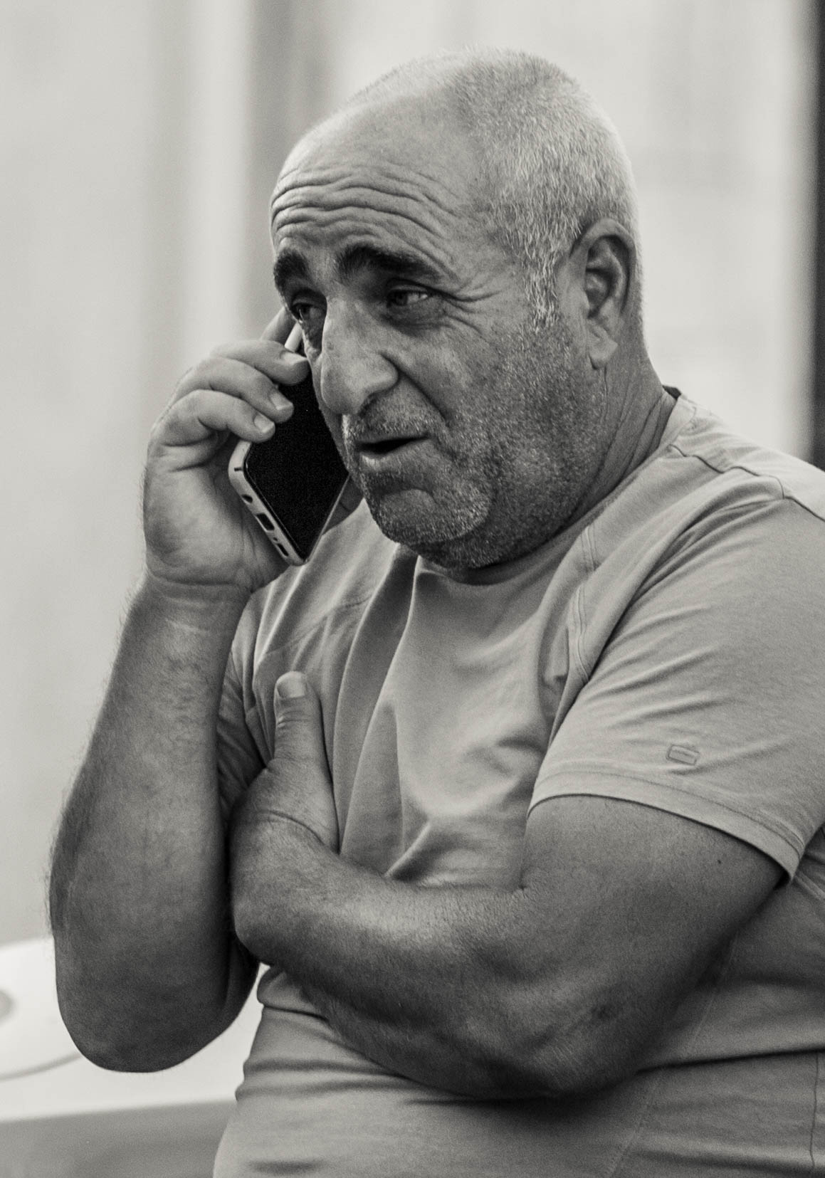 Even on the phone...