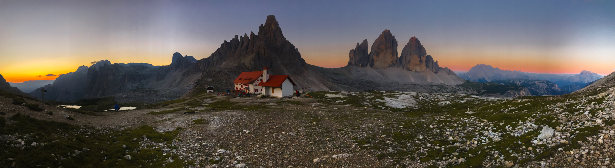 Alba alle Tre cime di Lavaredo 2 (Agosto 2020)