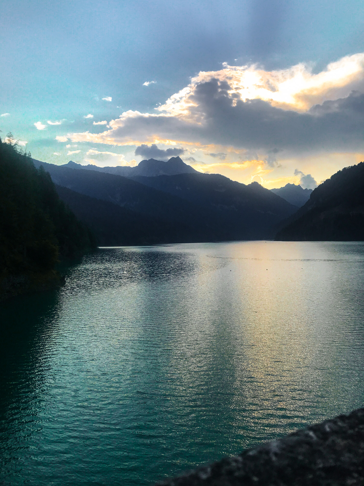 Lago di Sauris (agosto 2020)