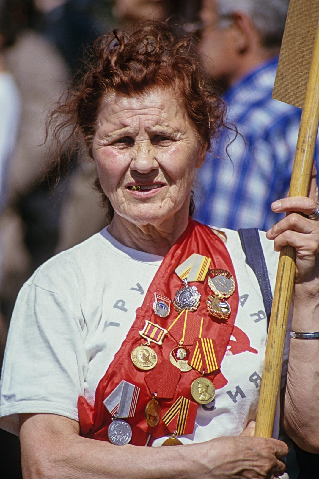 Moscow, demonstrations for 9 May