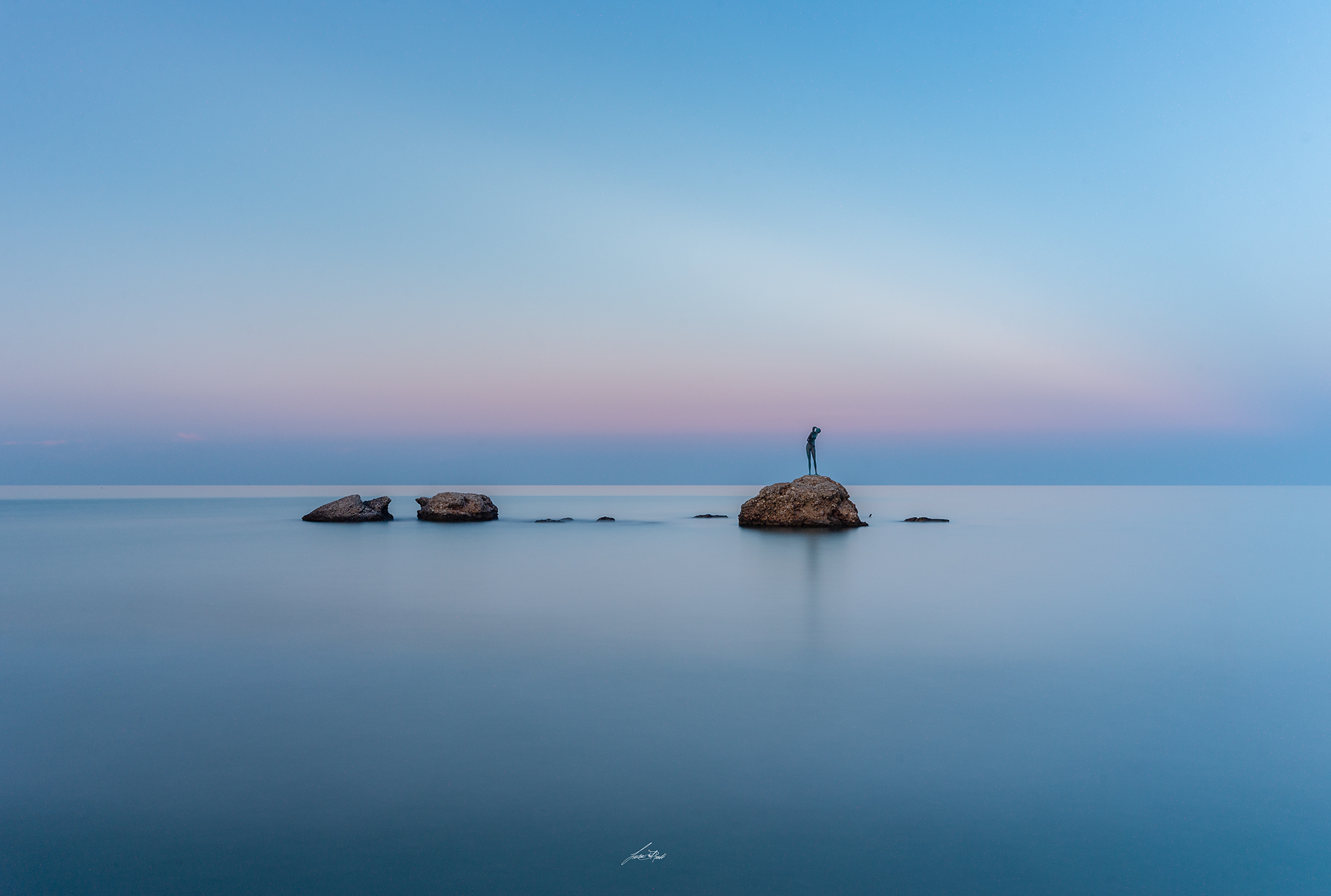 Lunga esposizione a Vasto