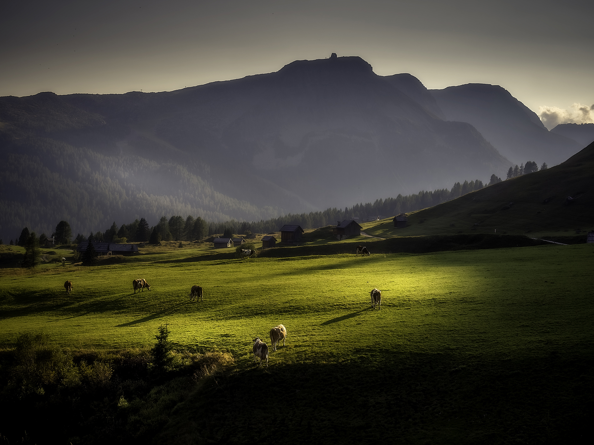 Ultime luci al Fuciade