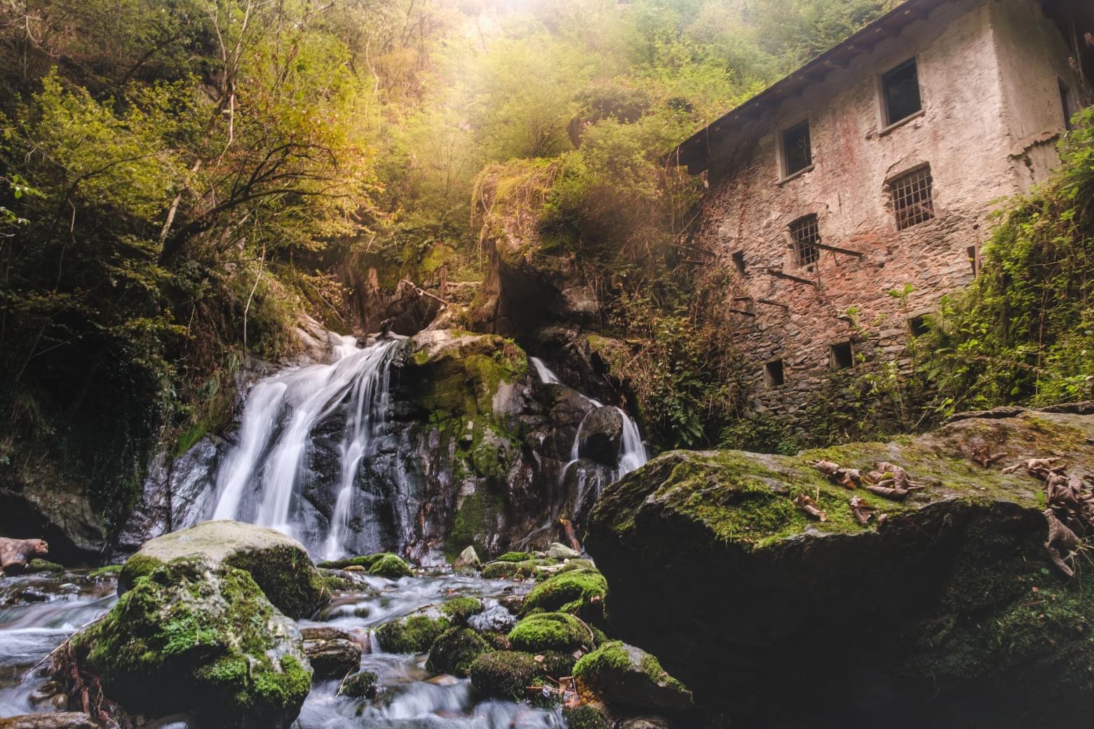 Waterfall.. Rio Colmegnino