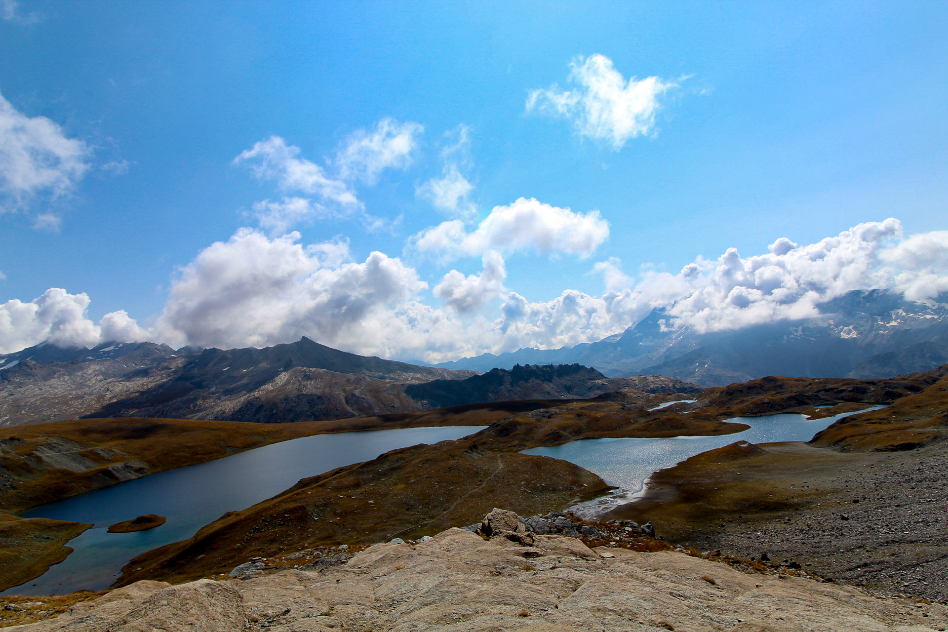 Ceresole lakes