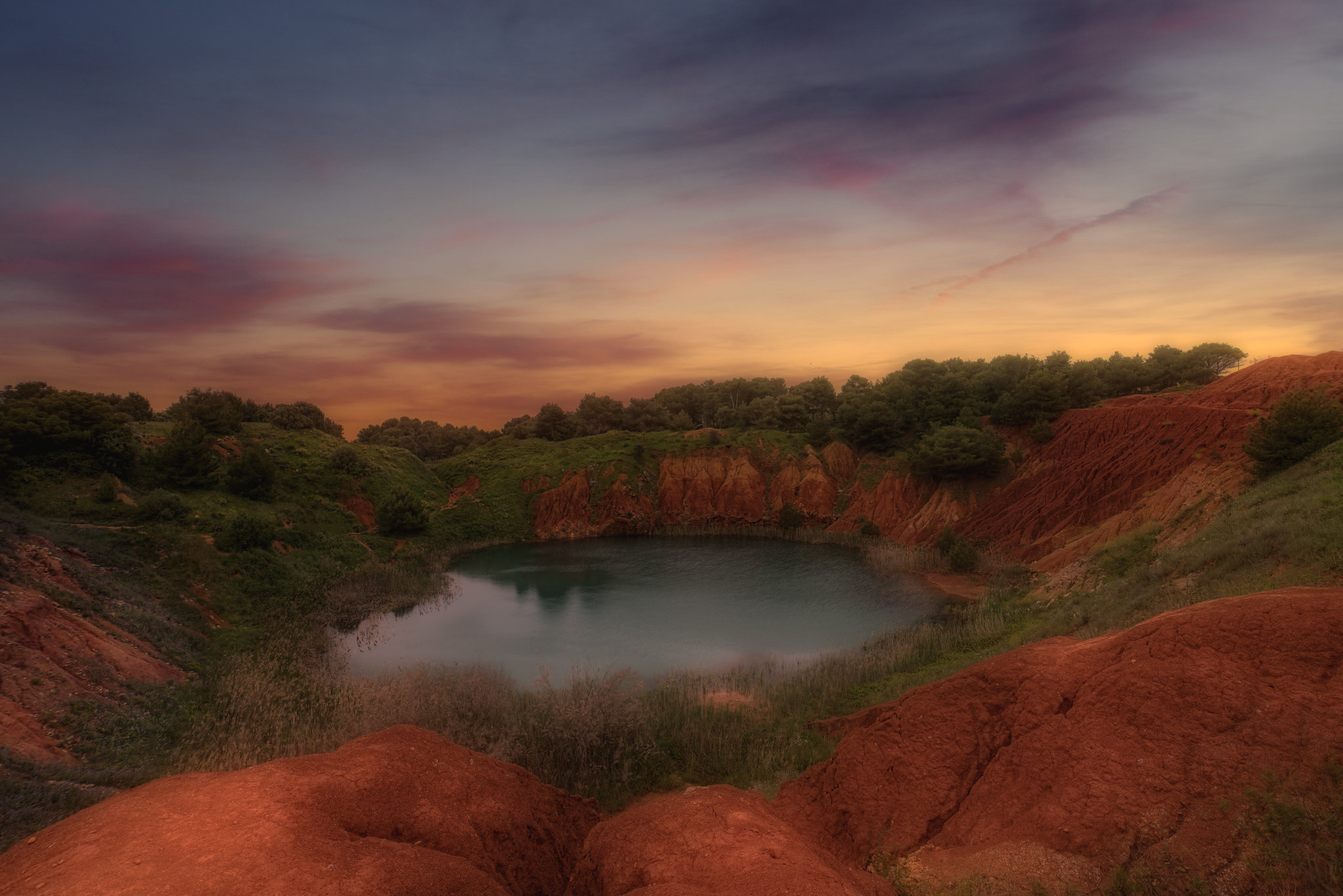 Former bauxite quarry, Otranto LE
