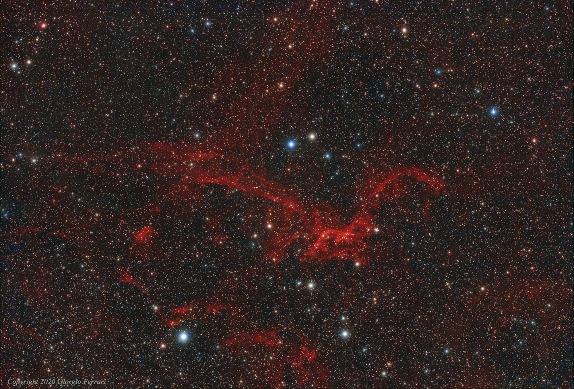 Sh2-114 (The Flyng Dragon nebula)