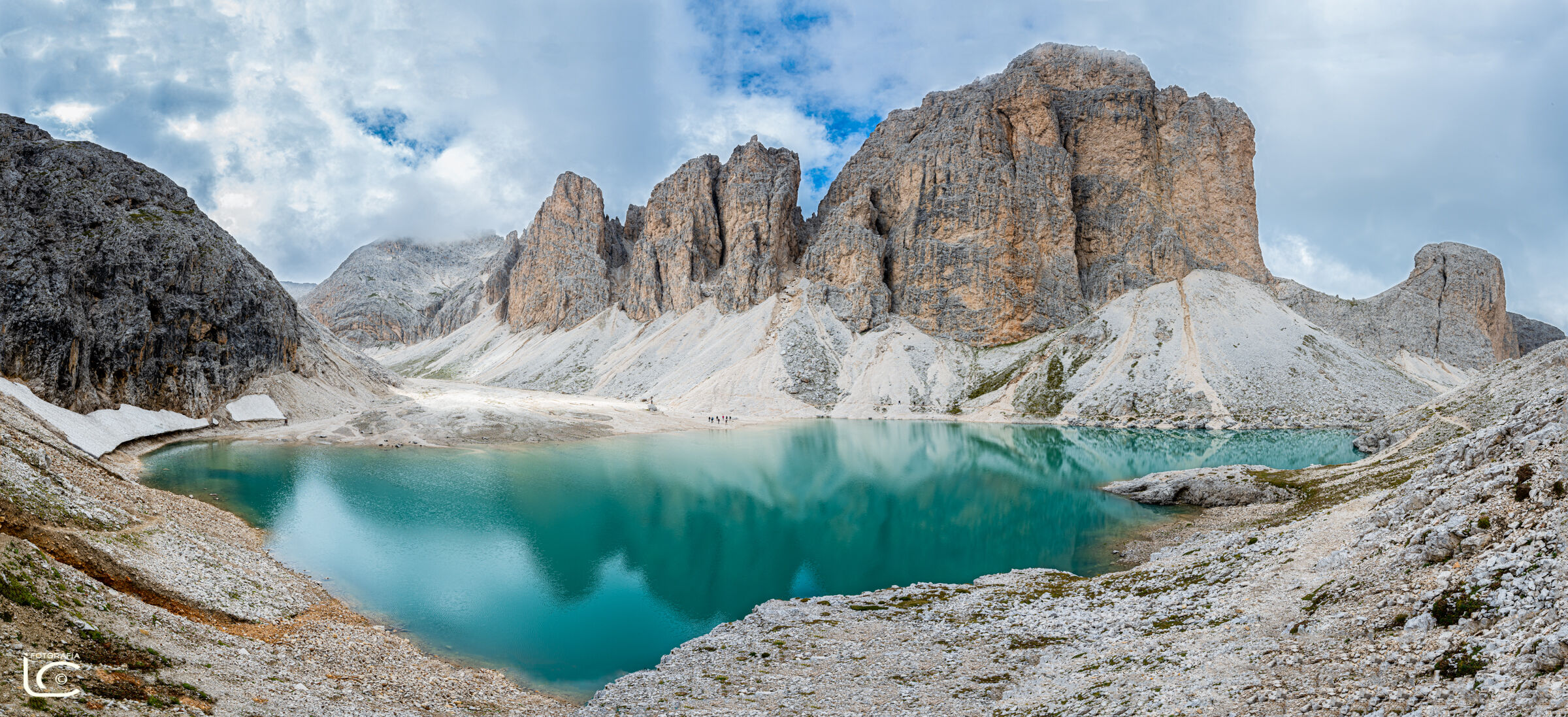 Lake Antermoia Pano