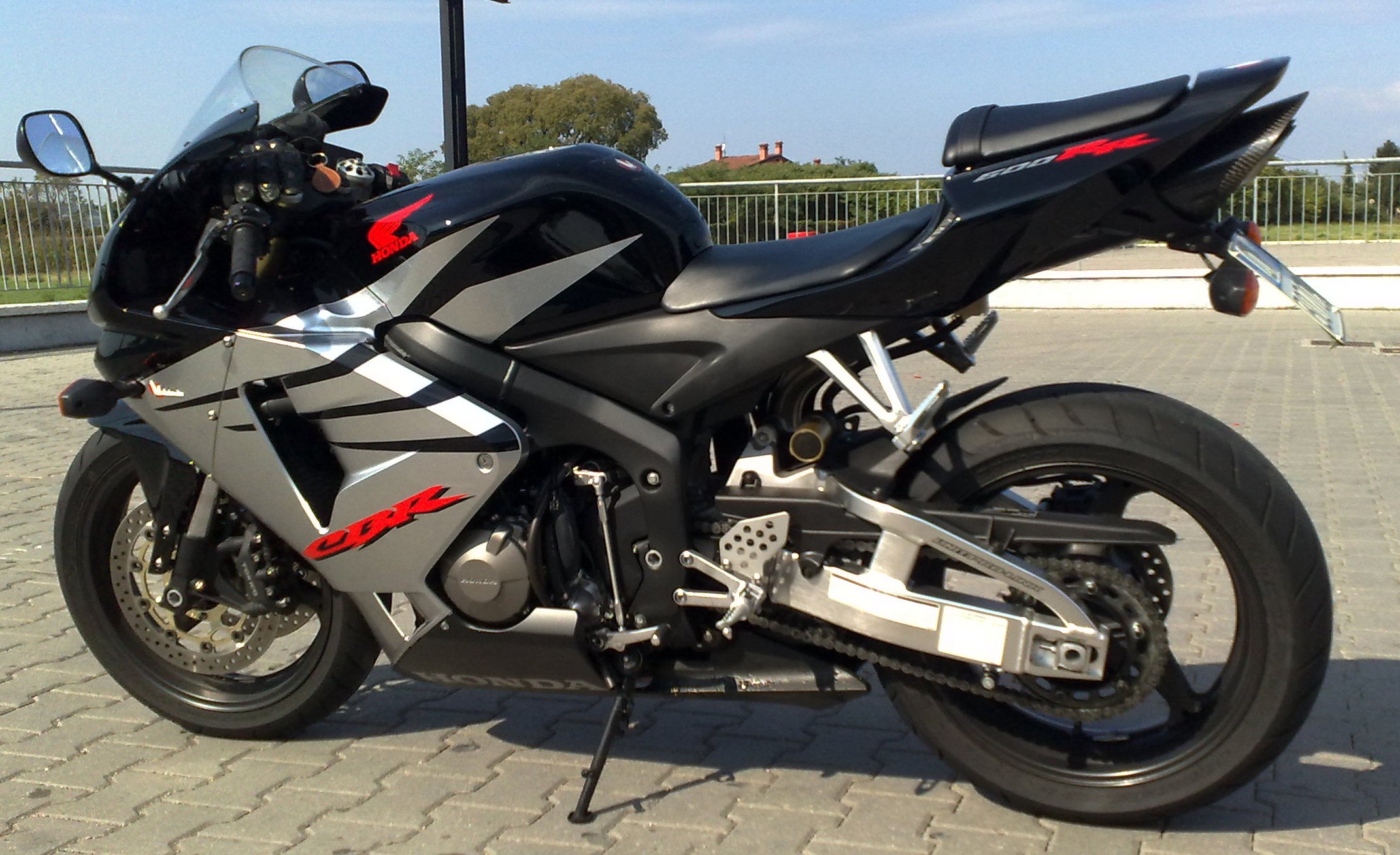 MY FORMER MOTORCYCLE.