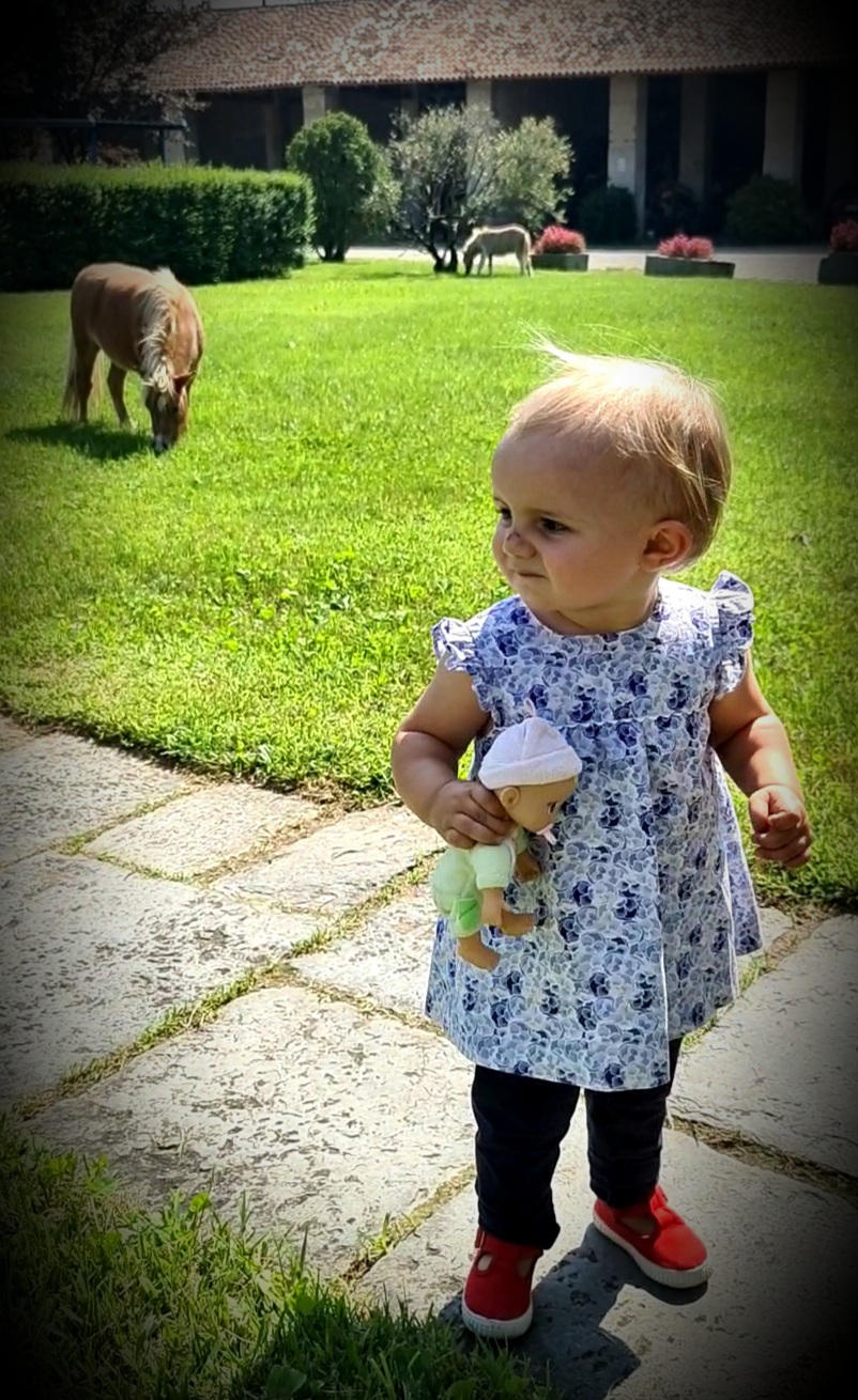 Greta, biba e il pony