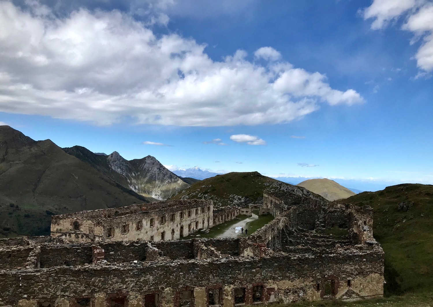 Neve settembrina sul Monviso