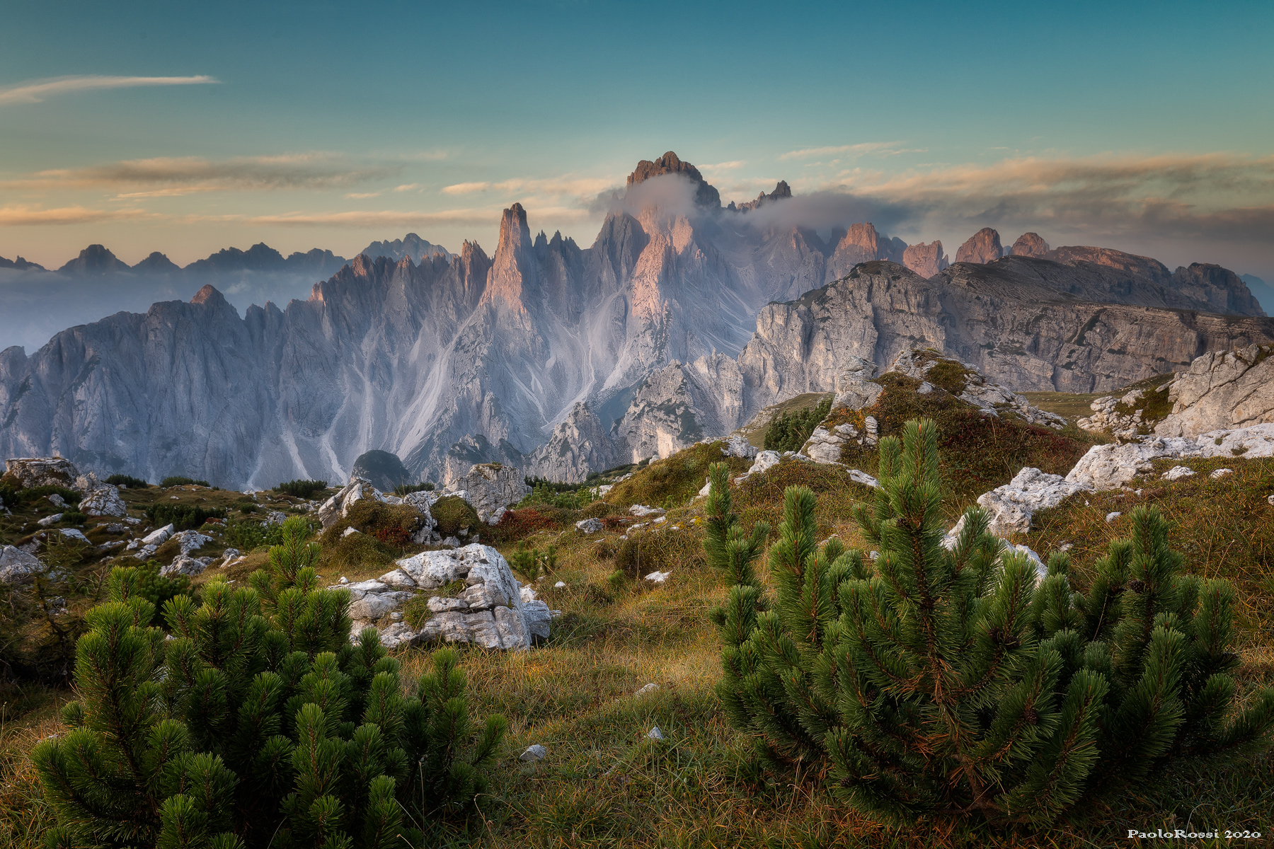 I Cadini all'alba...