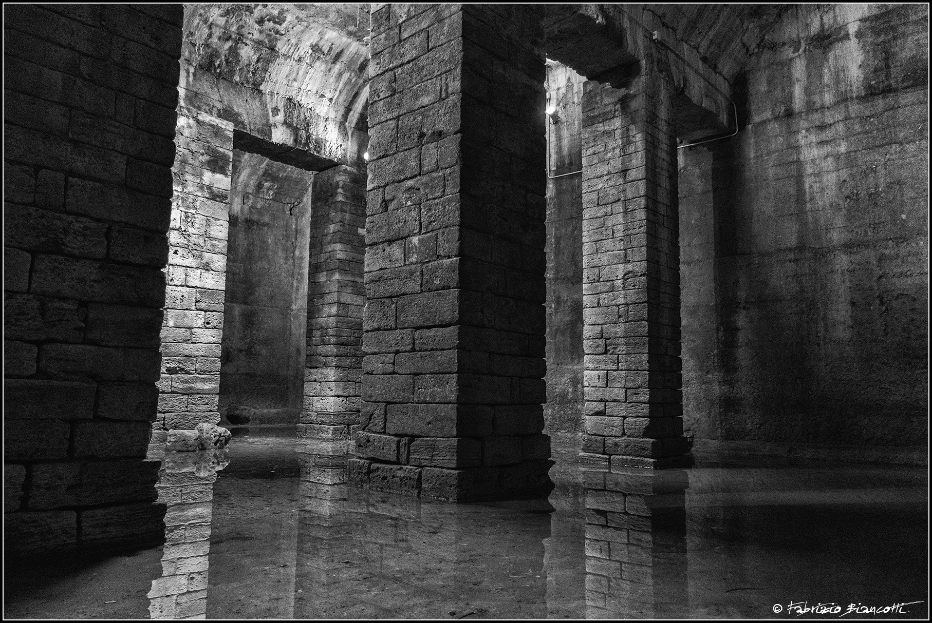 Nella cisterna romana - Volterra