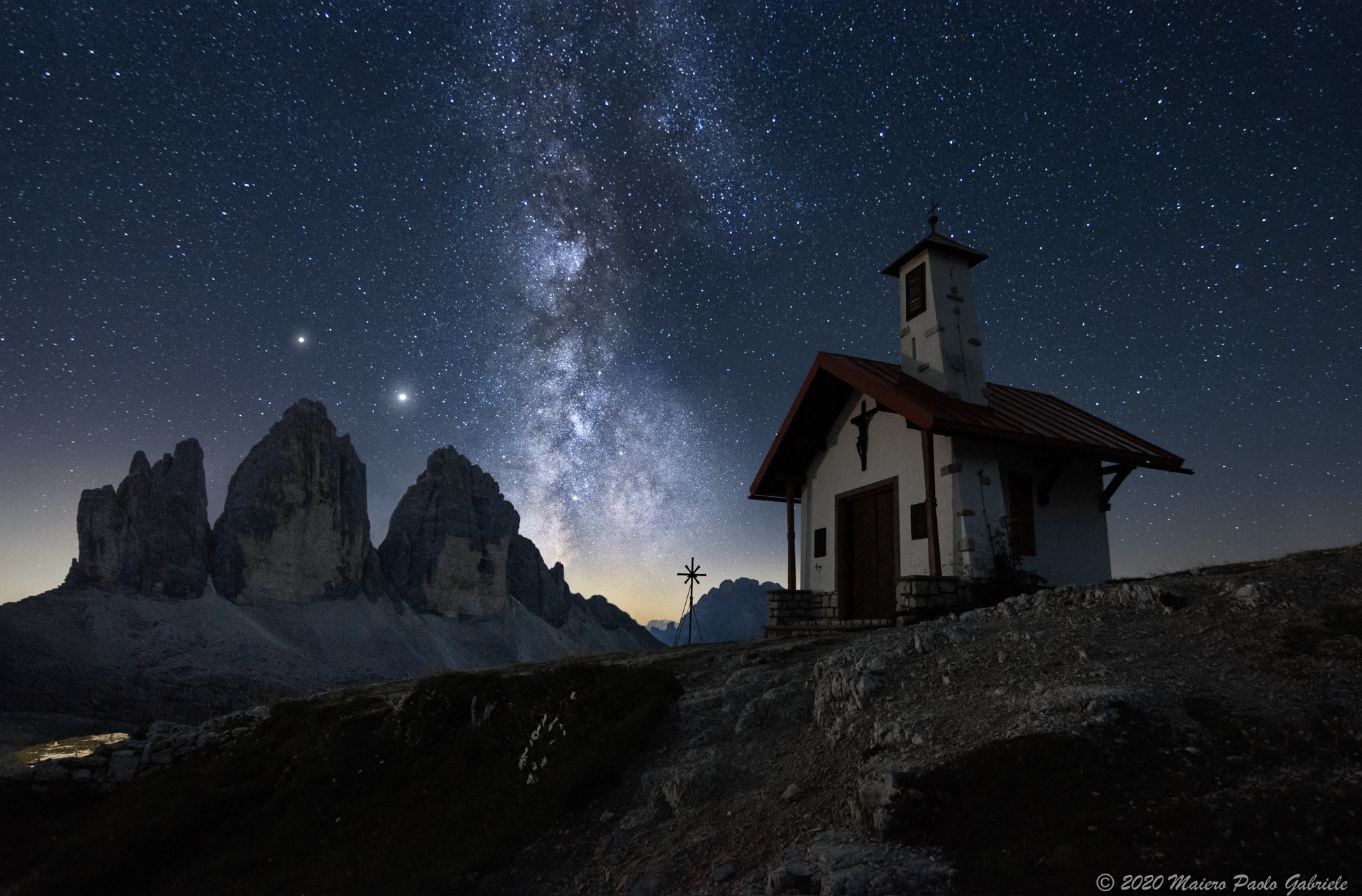 Tre Cime e Via Lattea