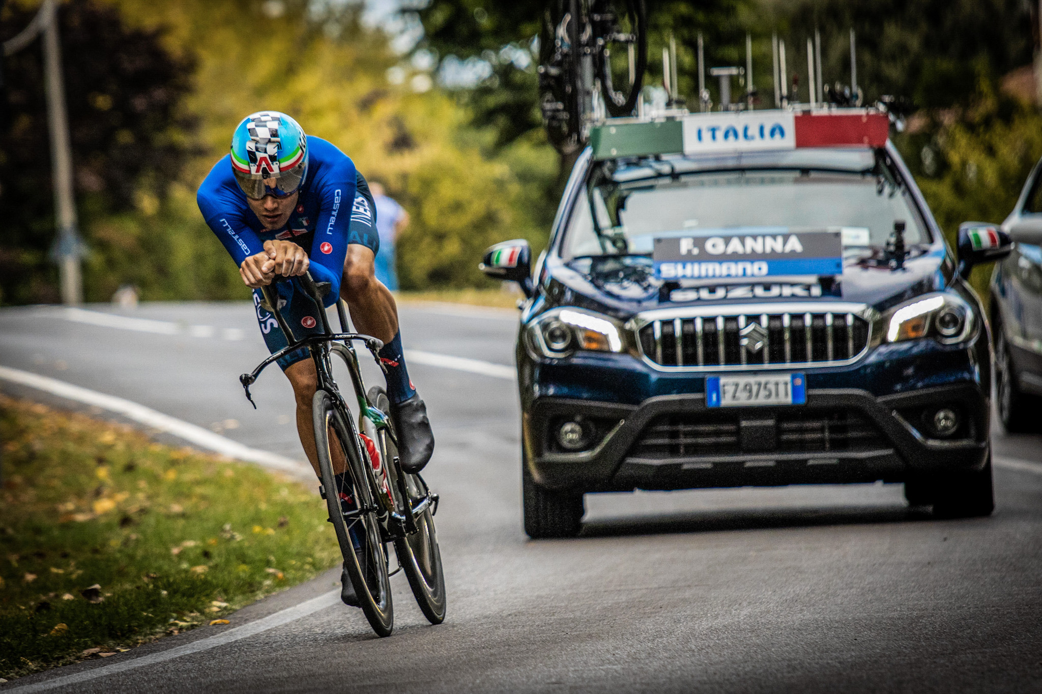 Filippo Ganna Crono Mondiali UCI Imola 2020