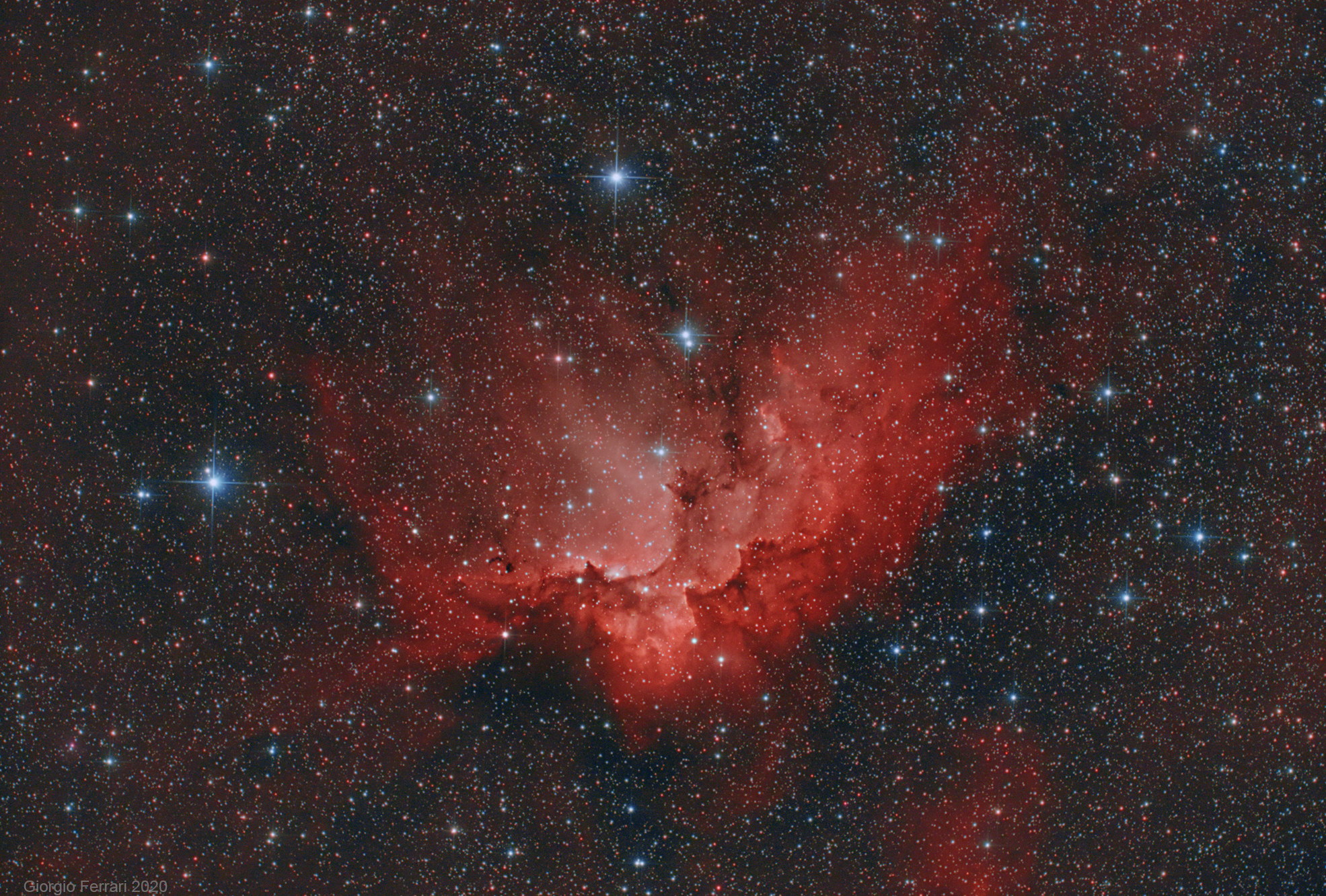Sh2-142 Wizard (Nebulosa Mago)