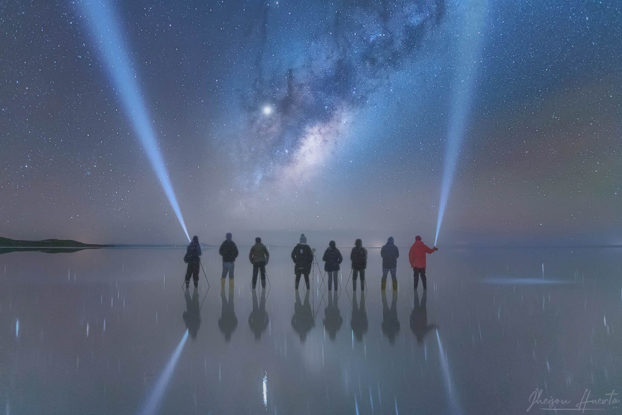 Night with Milky Way, Salar de Uyuni, Bolivia
