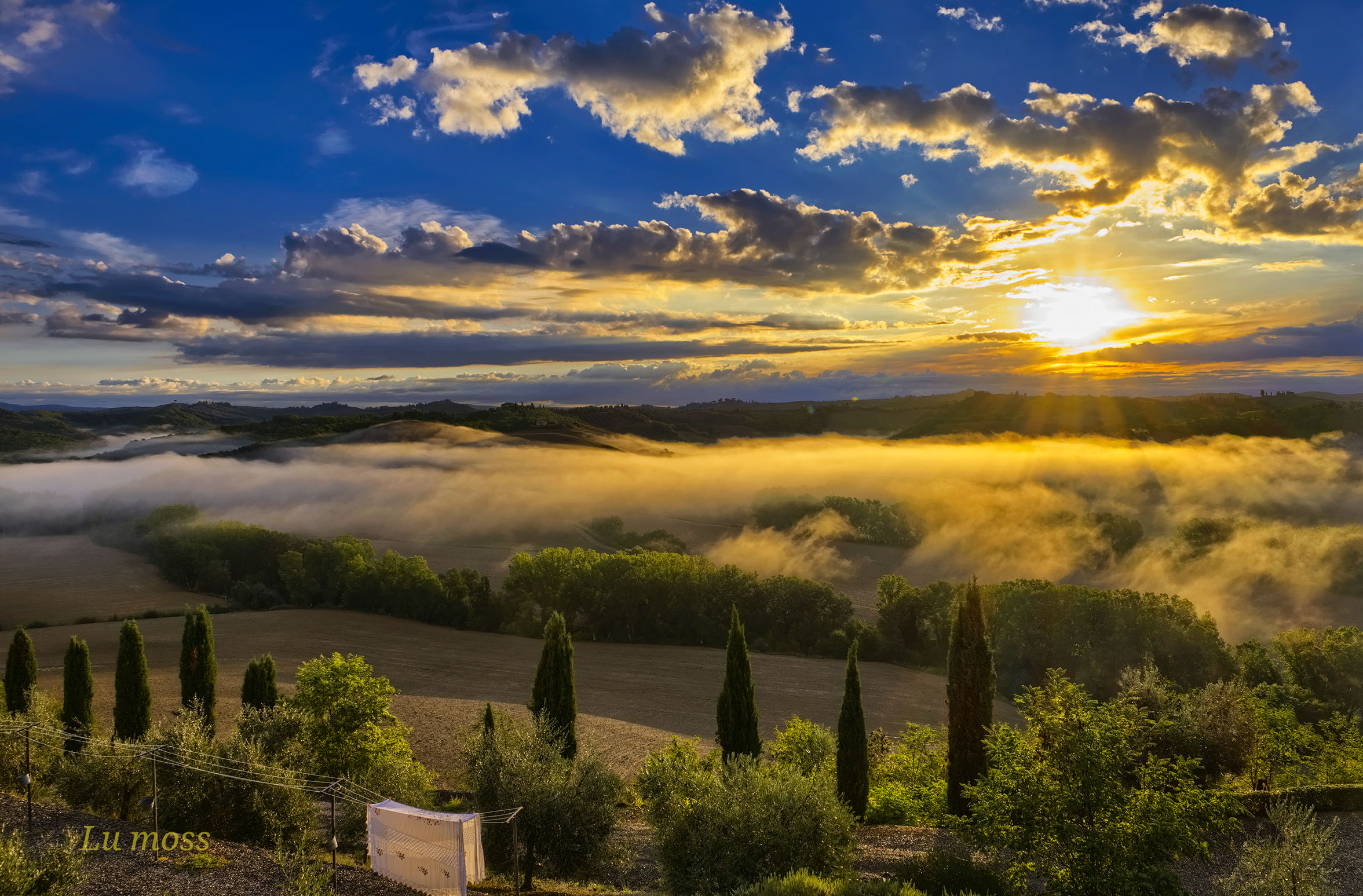 L'alba dopo la piggia.