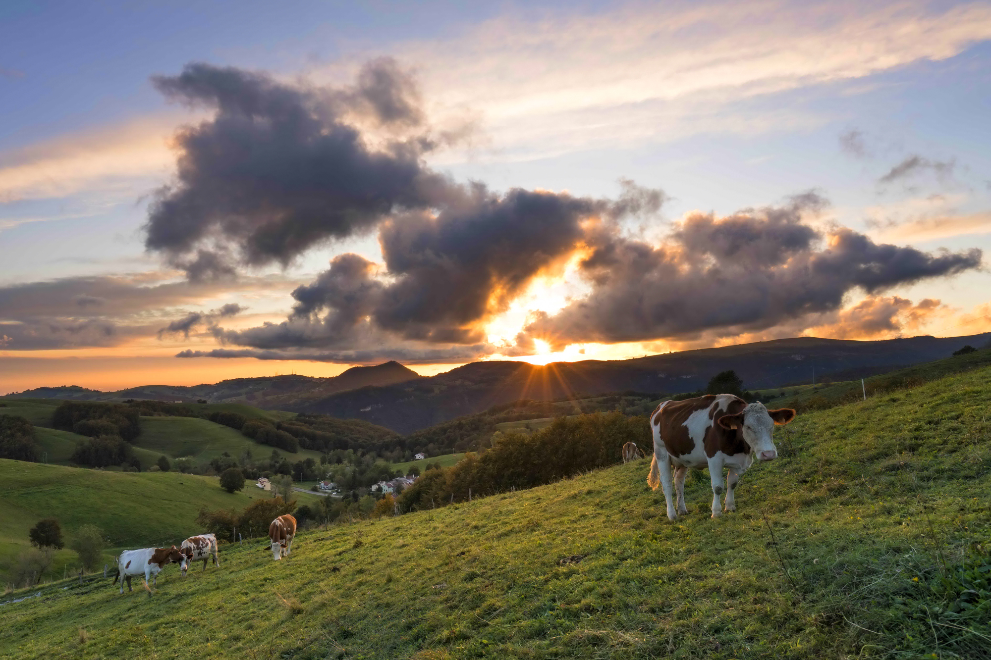 Sunset at Campofontana