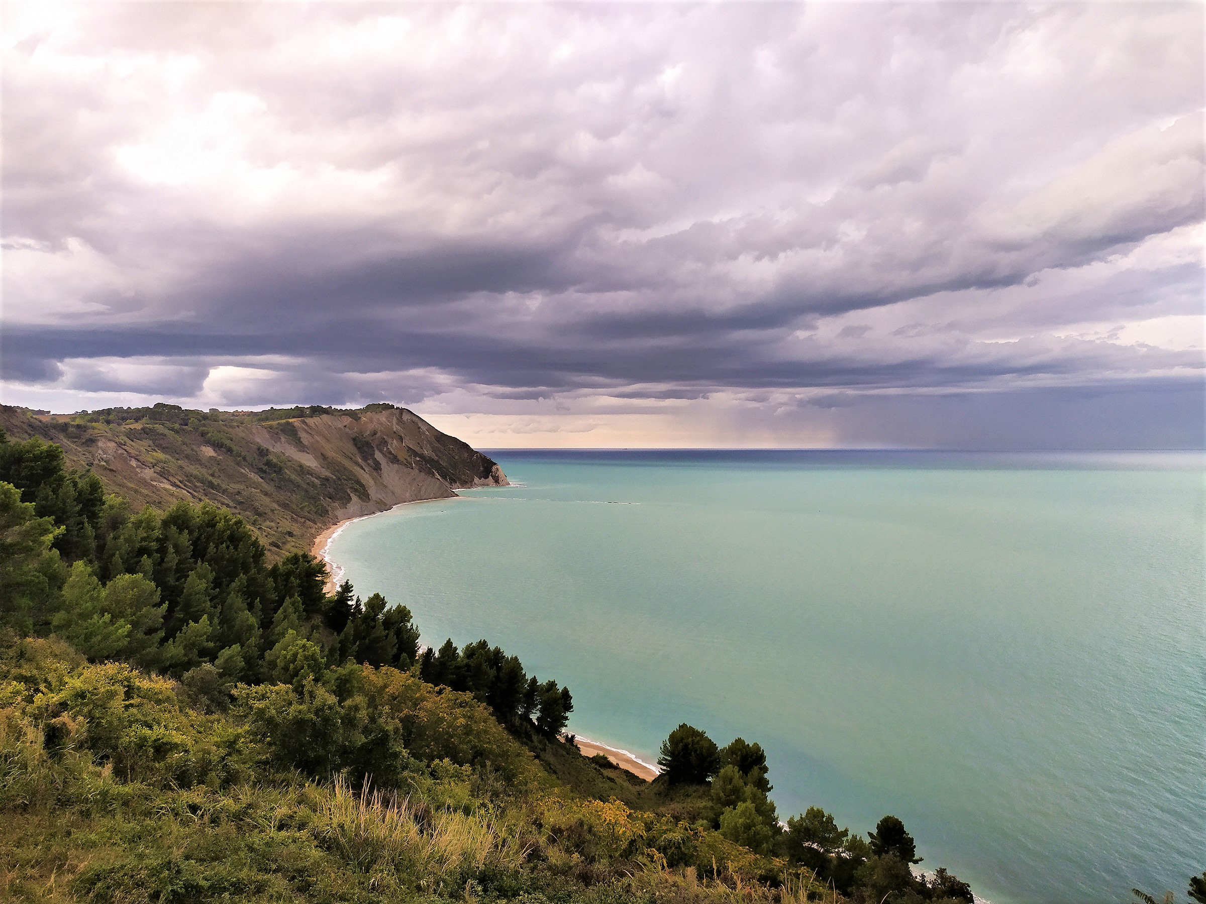 Half-valley under the storm