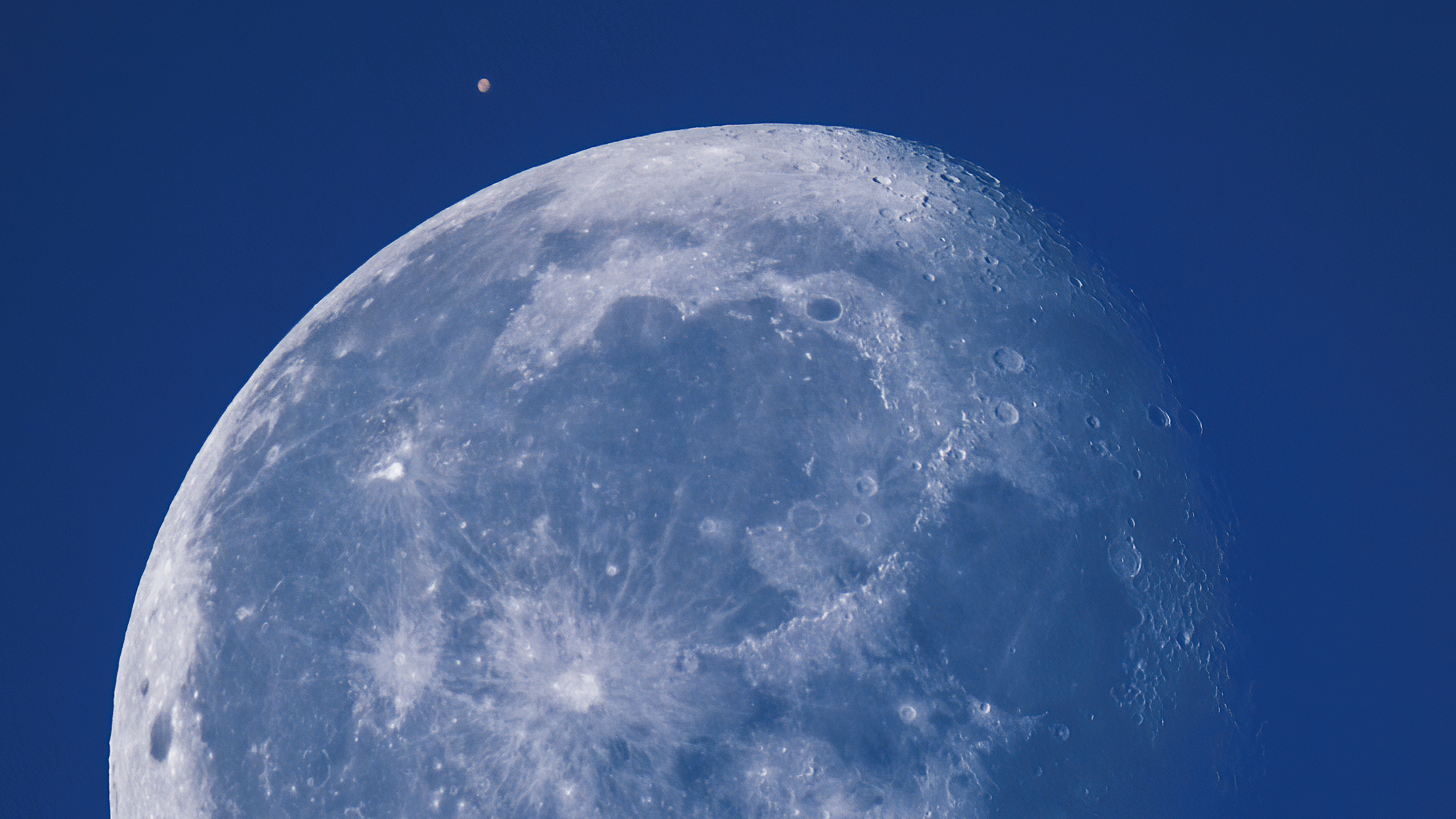 Occultazione di Marte da parte della Luna