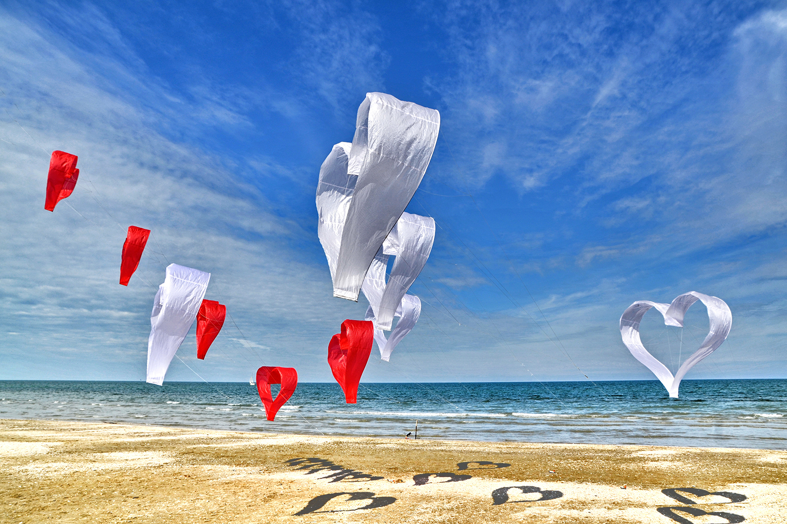 Hearts in the wind